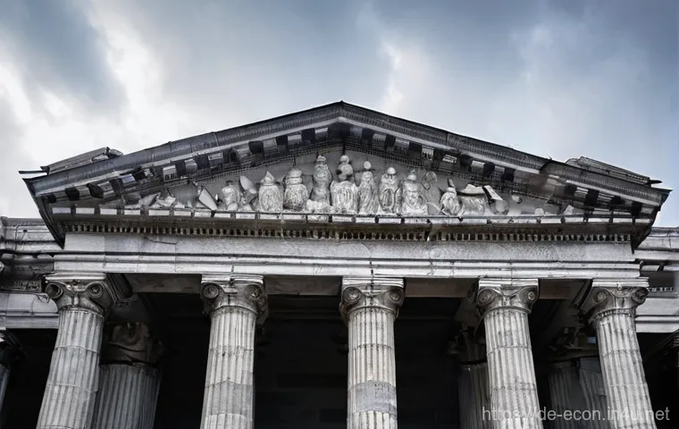 금융위기의 원인과 사례 - **Prompt 1: Hidden Fault Lines in Grand Architecture**
    Imagine a majestic, classical bank buildi...